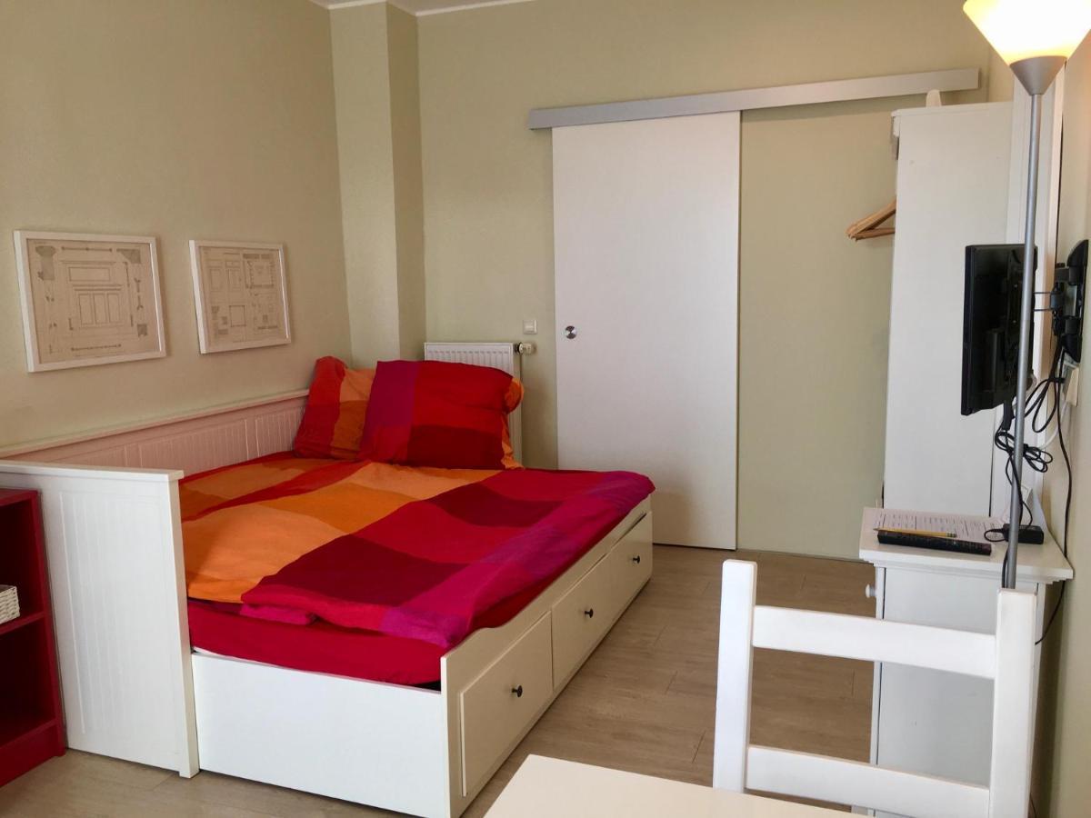 Die Senfbude - Klein Aber Fein - Wunderschoenes Studio-Apartment Mit Terrasse Und Stellplatz Leipzig Buitenkant foto