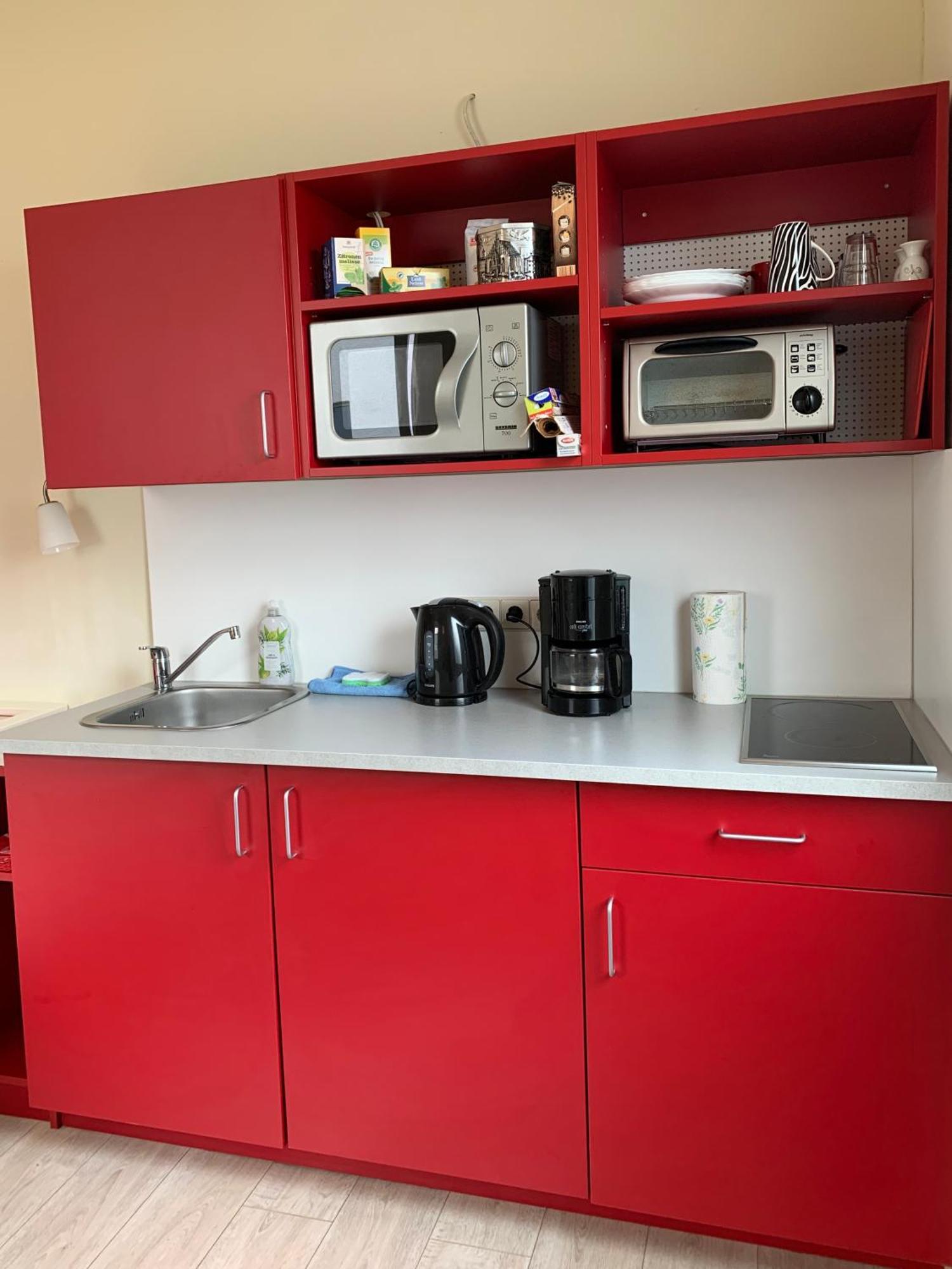 Die Senfbude - Klein Aber Fein - Wunderschoenes Studio-Apartment Mit Terrasse Und Stellplatz Leipzig Buitenkant foto
