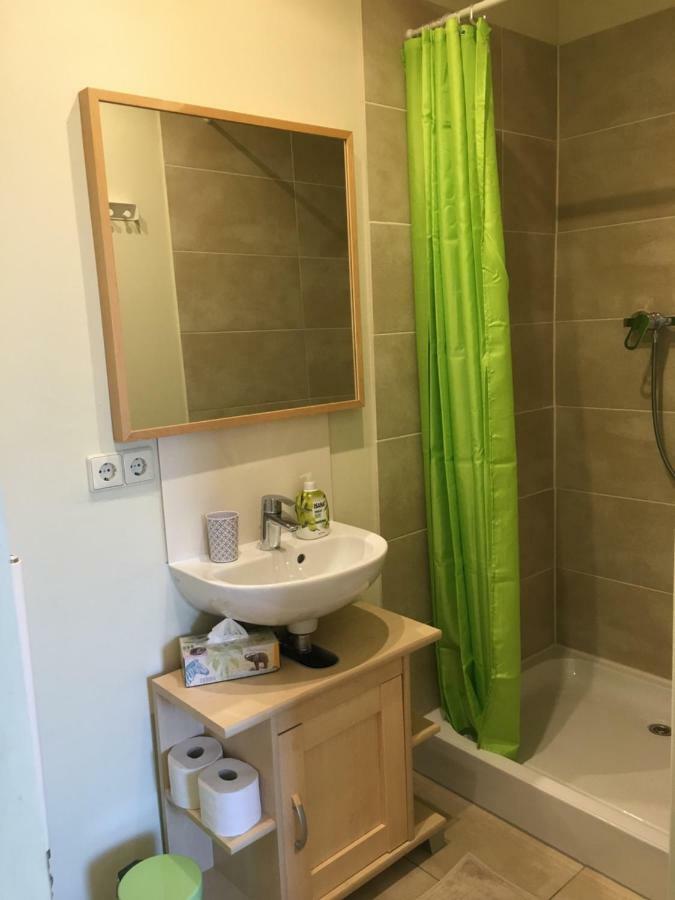 Die Senfbude - Klein Aber Fein - Wunderschoenes Studio-Apartment Mit Terrasse Und Stellplatz Leipzig Buitenkant foto